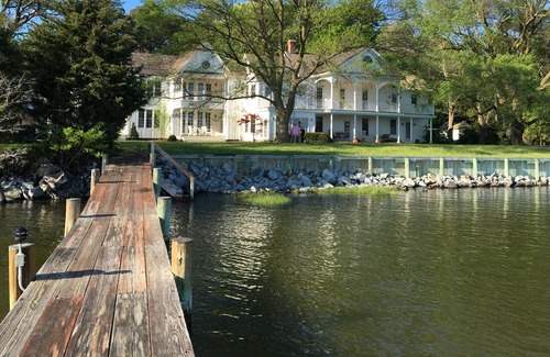 Bozman House | Waterfront Estate w/Pool, Dock, Sunset views near St. Michaels, sleeps 12+
