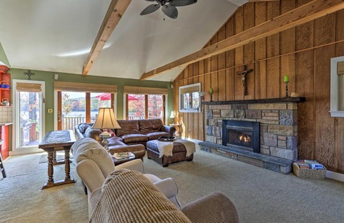 Locust Lake Village House | Waterfront Haven on Pines Lake Ski, Swim and Relax