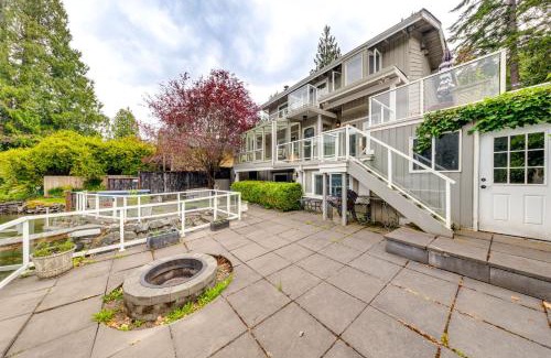 Bellingham House | Waterfront Home on Lake Samish with Hot Tub and Dock!