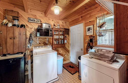 Northeast Somerset House | Waterfront Home on Moose River with Firepit, Porch, Pool Table, Great River View