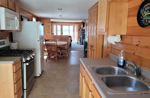 Bridgeport House | Waterfront home on Oneida Lake. Additional parking for trucks, trailers, sleds.