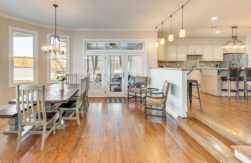 Bracey House | Waterfront Home w/Dock on Lake Gaston!