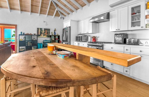 Hartswell House | Waterfront Home with Pool & Dock Overlooking Moriah Cay National Park