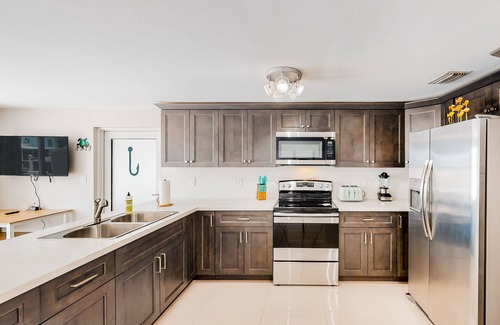 Sexton Cove Estates House | Waterfront home with canal access, private outdoor area, & firepit