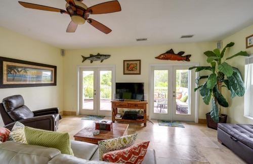 Bay Point House | Waterfront Key West Oasis with Float Dock!