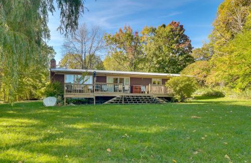 North Hero House | Waterfront Lake Champlain Home with Spacious Deck!