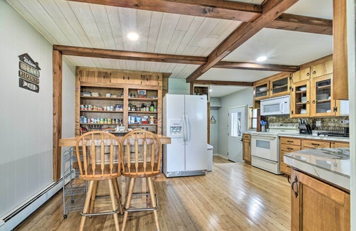 Forestville Cottage | Waterfront Lake Huron Getaway: Private Beach!