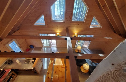 North Washington House | Waterfront Log Home on West Grand Lake