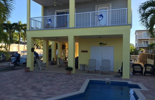 Key Largo House | Waterfront Luxury Home with Private Dock, Pool & Ramp