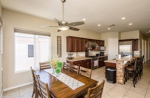Bullhead City House | Waterfront Luxury with Private Boat Dock, Elevator, Jaccuzzi