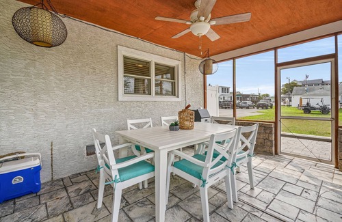 Ocean View Cottage | Waterfront Oasis 2 miles to Bethany Beach! Private Pool and Boat Dock.