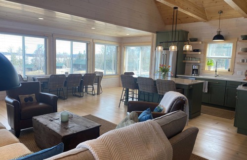 Rangeley Plantation Cabin | Waterfront on Rangeley Lake! BRAND NEW, Niboban Cabin 14 - Golden Smelt