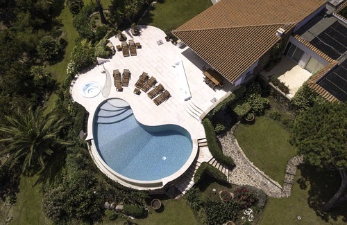 San Teodoro Villa | Waterfront property on private estate with sea views and direct beach access