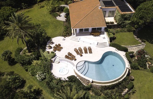 San Teodoro Villa | Waterfront property on private estate with sea views and direct beach access