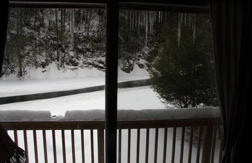East Stroudsburg Cabin | Waterfront Private Bushkill Creek Cabin - Sleeps 6