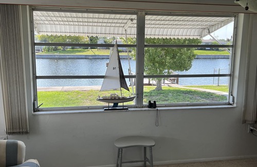 Port Richey House | Waterfront relaxation adjacent to the Gulf of Mexico