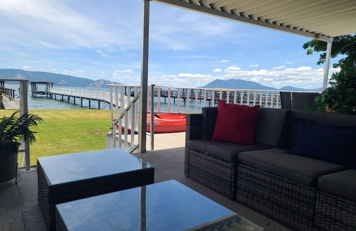 Lakeport House | Waterfront Remodeled home; 4B/2 1/2 bath;Boat-Dock;Hot-tub; Waterslide;Kayaks.