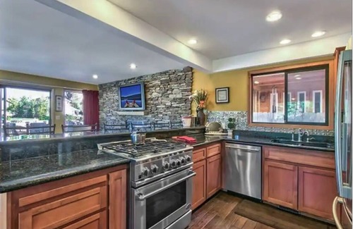 Tahoe Keys House | Waterfront South Lake Tahoe Home with Private Dock