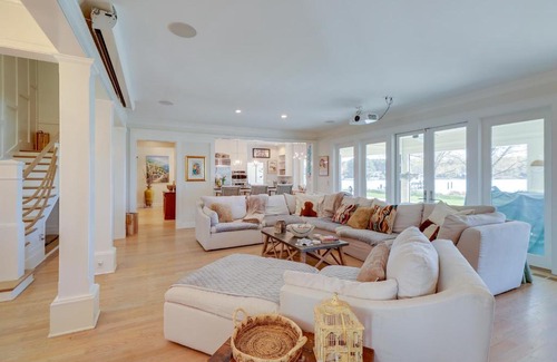 St. Michaels House | Waterfront St Michaels Vacation Rental with Fire Pit