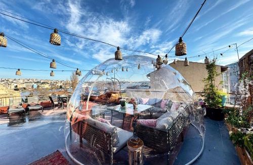 Istanbul City Center House | Waterfront Villa by the Tram - Private Terrace with Dome & Golden Horn View in Fatih