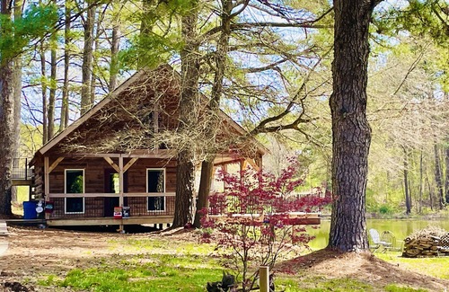 Cisco Cabin | Waterside Cabin GREAT Fishing, 4 beds, 2 Kayaks Gated WI-FI parking Washer Dryer