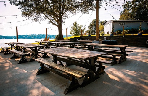 Steele Creek House | Waterview Family Style Two Bedroom Cabin #6 at Long Cove Resort by Redawning