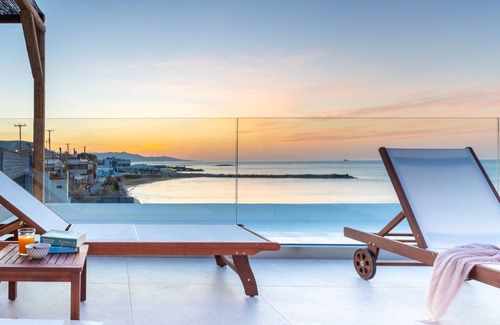 Kokkini Chani House | Wave, an Idyllic Seafront Suite by Nirousuites
