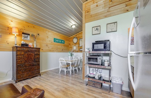 Waynesville Apartment | Waynesville Studio w/Fire Pit & Mountain Views!