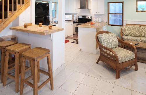 Beach Haven Cottage | Weekly and Monthly Rental Available in Cozy, Backyard Cottage