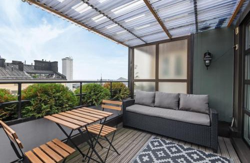Kruununhaka Apartment | WeHost Penthouse Studio with Sauna and Balcony @Meritullinkatu 13 A
