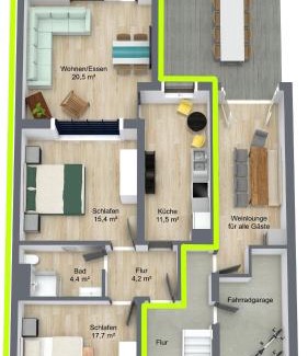 Historic Downtown House | Weinquartier11
