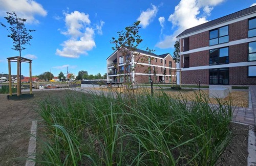 Suderneuland I Apartment | Weiße Düne - stylish living comfort with sauna & balcony at the Norder Marina