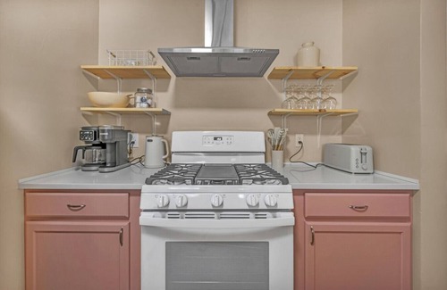 Cleveland House | Welcome to Blush Residence a stylish, pink-themed home in Cleveland!