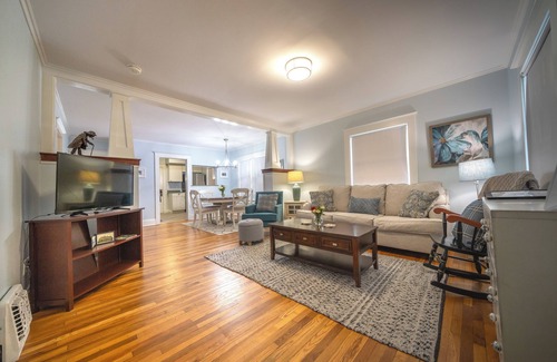 Alma House | Welcome to the Meyer House-a charming home thoughtfully designed for your relaxation.