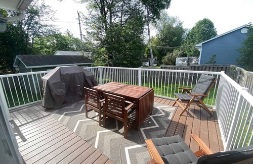 Fredericton House | Welcome to your home away from home located in a quiet family-friendly neighborhood