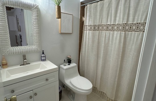 Melbourne Beach House | Welcome to your serene getaway, just a 5-minute walk from the beach! n