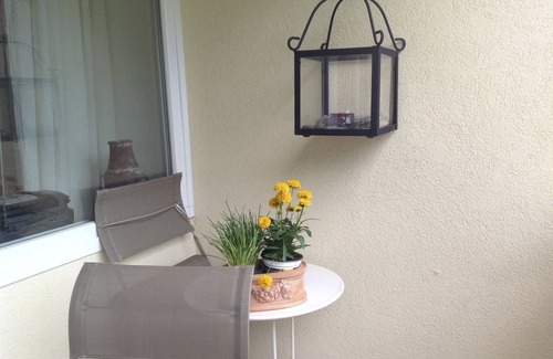 Bodensdorf Condo | Well maintained, quiet, with indoor pool, park-like grounds and access to the lake