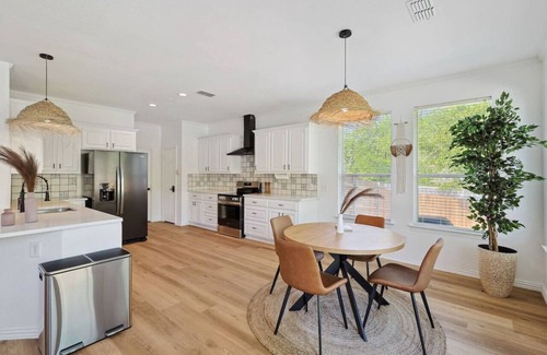 Sachse House | Wellness Oasis 5BR W Pool + Huge Yard + Fire Pit