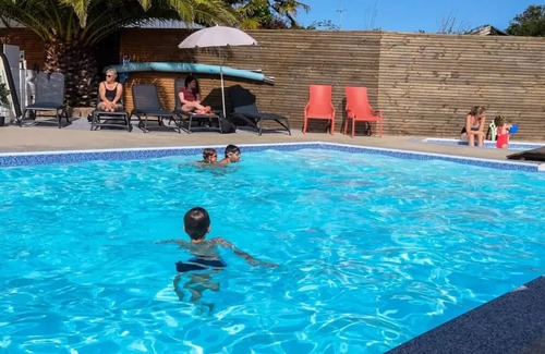 Perros-Guirec Ski Chalet | WEST CAMPING * - Chalet 16m2 - 1 bedroom (without shower) 2 persons