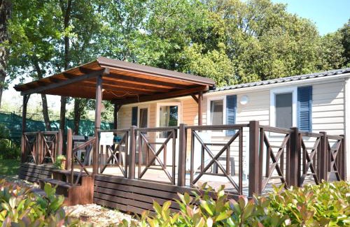 Lanterna Resort | West Coast Mobilhome with XXL Terrace in Naturist Resort Solaris FKK