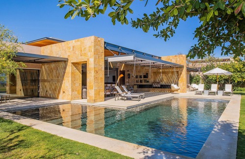 San Jose del Cabo Villa | West Enclave 8: 1 Row Back from Staircase to Beach on Grounds of Luxury Resort.