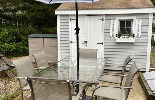 West Yarmouth House | West Yarmouth Home with Private Beach & Your Own Parking Spot