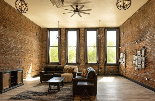 Baker City Apartment | Where Modern Industrial and History Collide
