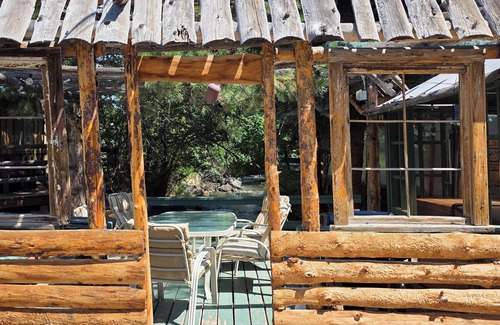 Cedaredge Cabin | Where the Creek Giggles and the Pillows Hug Back. King Bed with Full Kitchen.