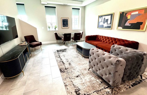 Grand Island Condo | Where the Lights Glow Downtown Condo