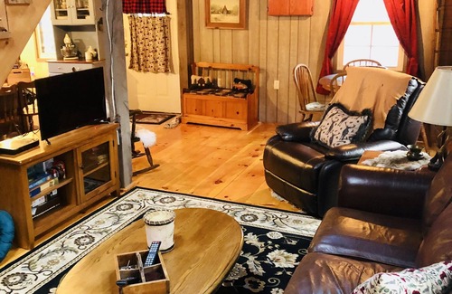 Huntingdon Cabin | Where the signal is weak, but the connections are strong…