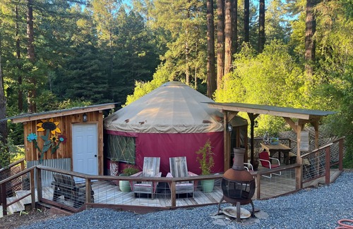 Guerneville Cabin | Whimsical Wilderness: Wonderful Yurt Stay