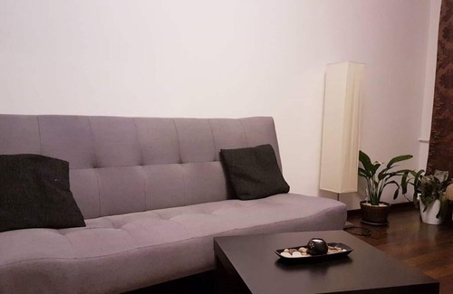 Sector 6 House | White Apartment With 2 Rooms And Parking Place