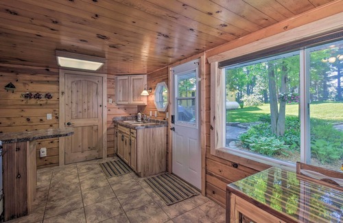 Weyauwega Cottage | White Lake Home w/Patio, Fire Pit, Boat Dock!