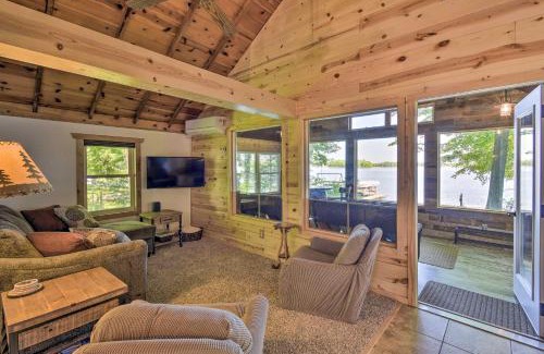 Weyauwega House | White Lake Home with Patio, Fire Pit, Boat Dock!